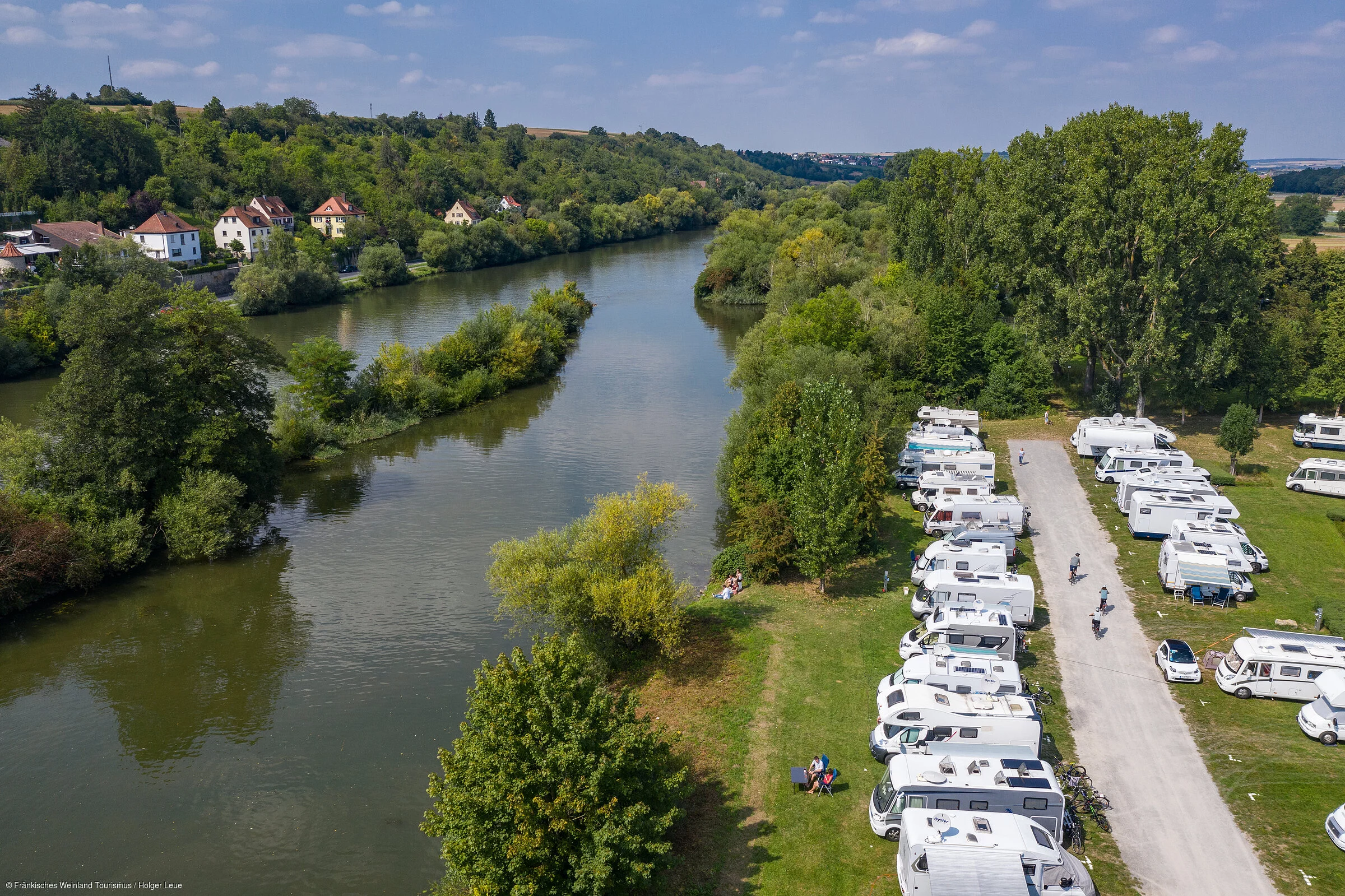 Wohnmobilstellplatz am Main (Kitzingen/Fränkisches Weinland)